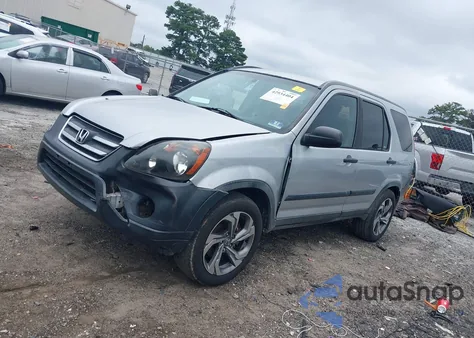 2005 Honda Cr-V Lx из США, поврежденный, VIN JHLRD68575C012203